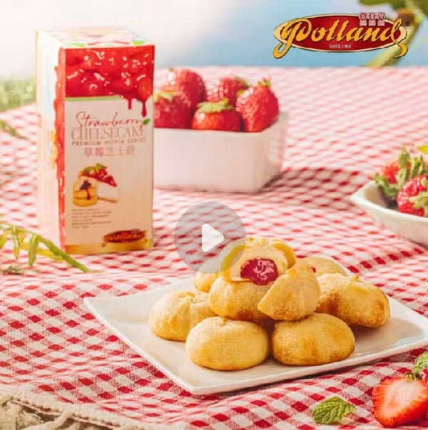 Polland Hopia Strawberry Cheesecake 6 pcs / box